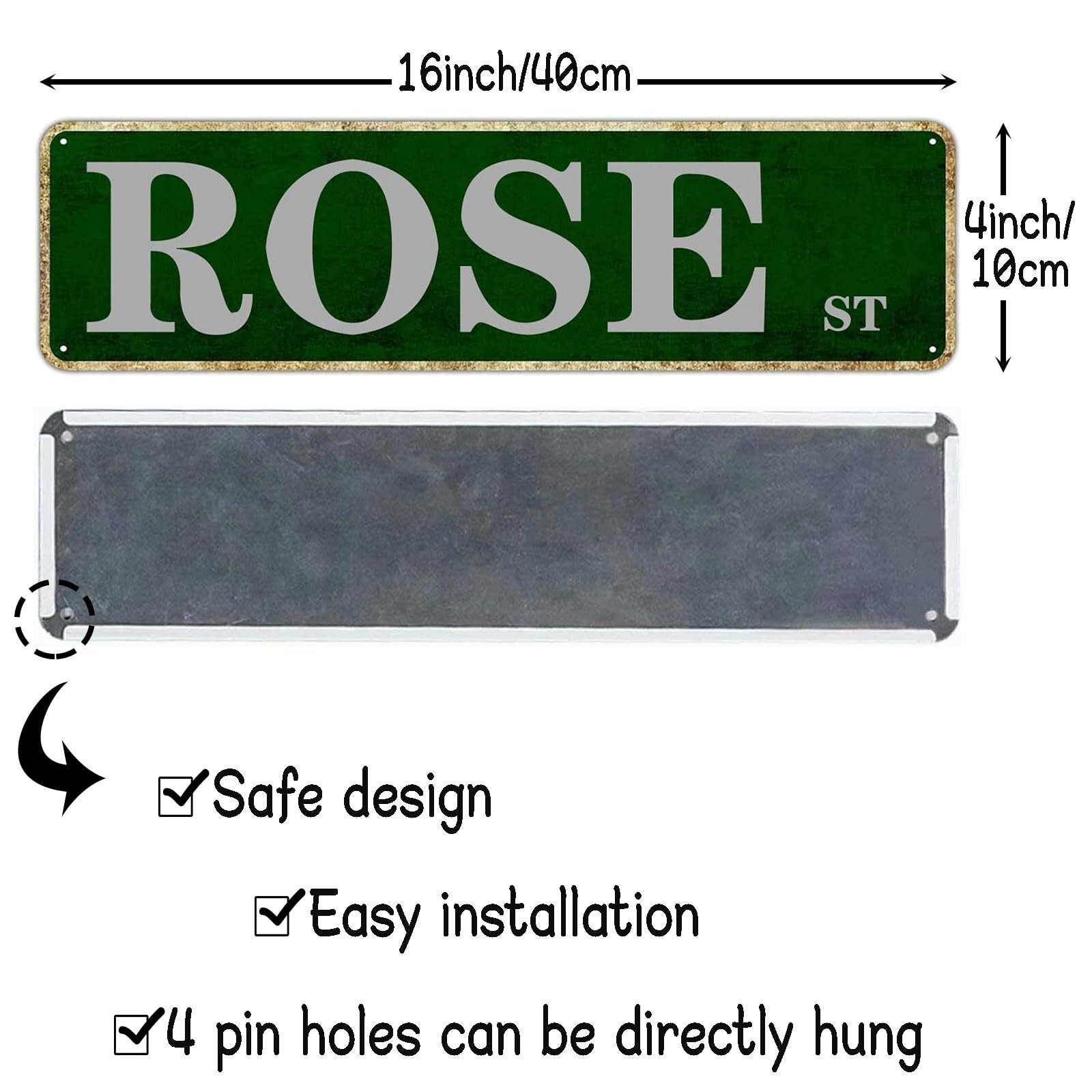 Metal Tin Sign Tattoo Shop sign Retro Aluminum Metal Sign for Street Home Off…