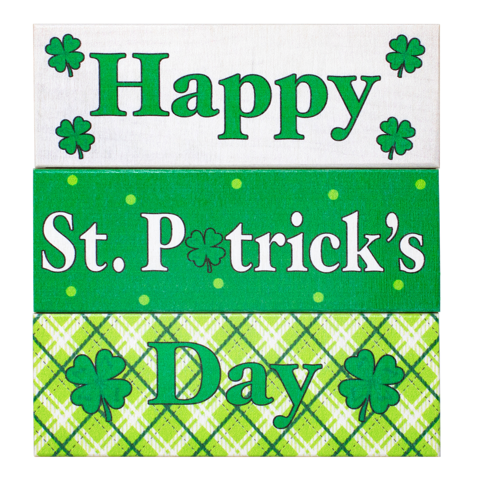 JennyGems St Patrick’s Day Decorations, Irish Decor, Mini Wood Block Signs