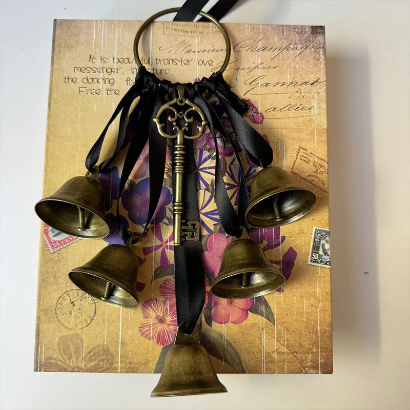 Witch Style Small Bell Vintage Key Bells Decor Home Decor Door Knob Accessories