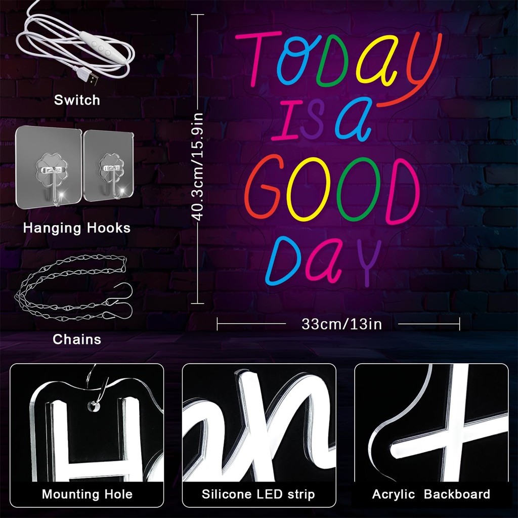 Back To School Party Neon Sign Plug And Play Low Voltage Clear Backboard Light