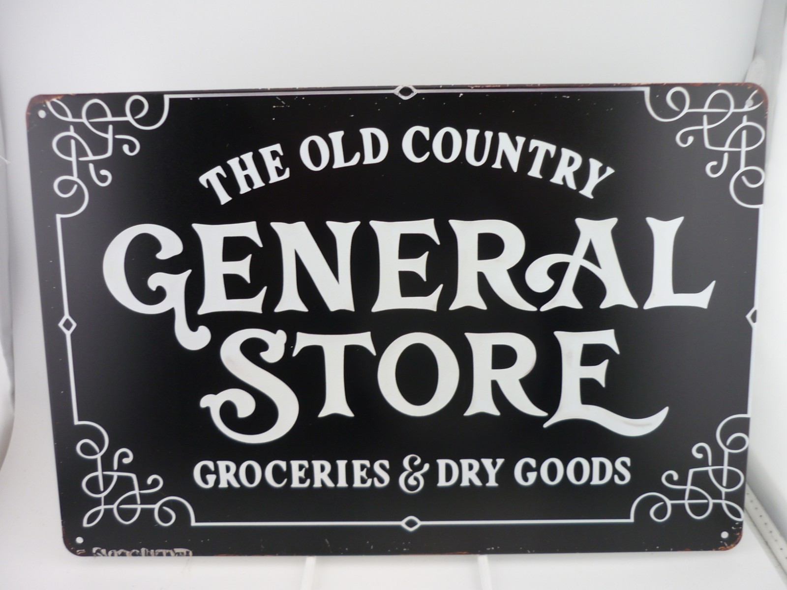 Old Country General Store Metal Sign Farmhouse Mercantile Grocery Decor 12×8