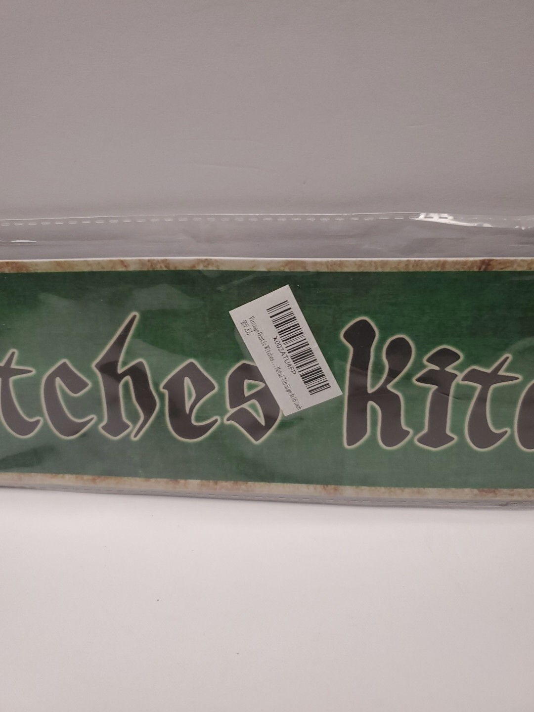 Witches Kitchen Aluminum Metal Tin Sign Halloween Decor