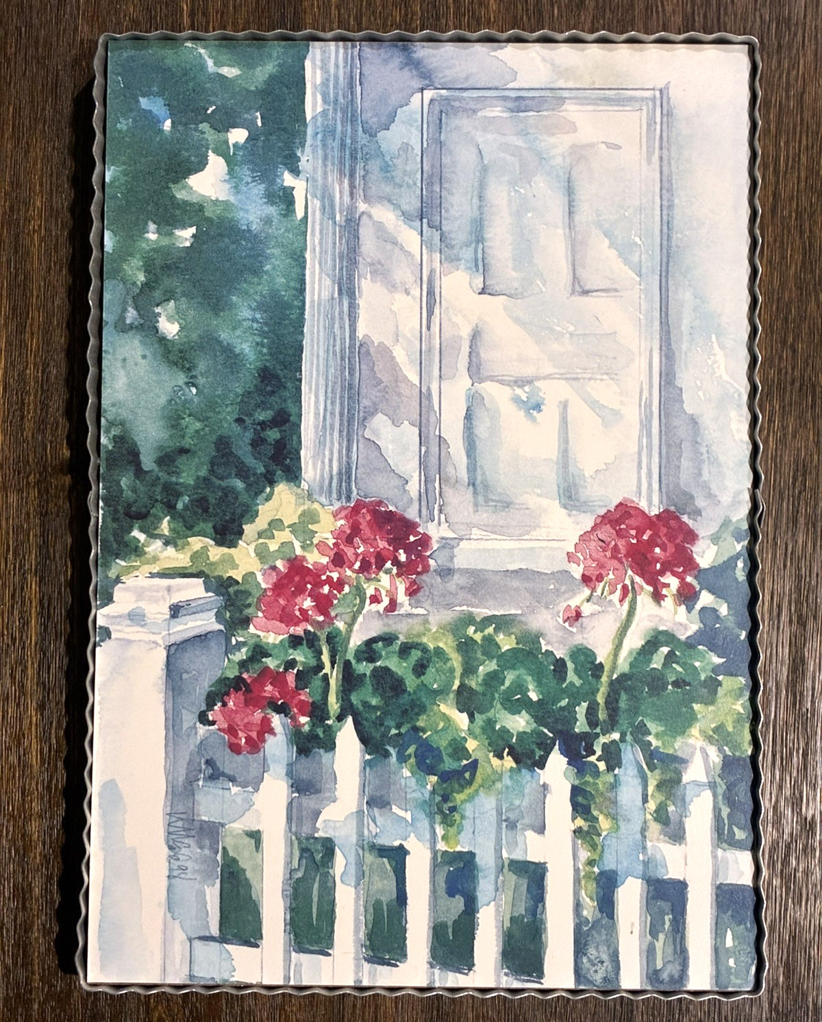 Round Top Collection Garden Flowers Hanging Wall Decor 15 1/2 X 10 3/4 in