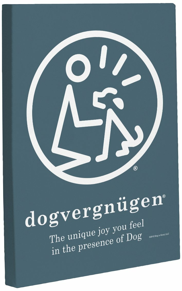 Dogvergnugen Love of Dogs Wall Décor Plaque, 8″ x 10″
