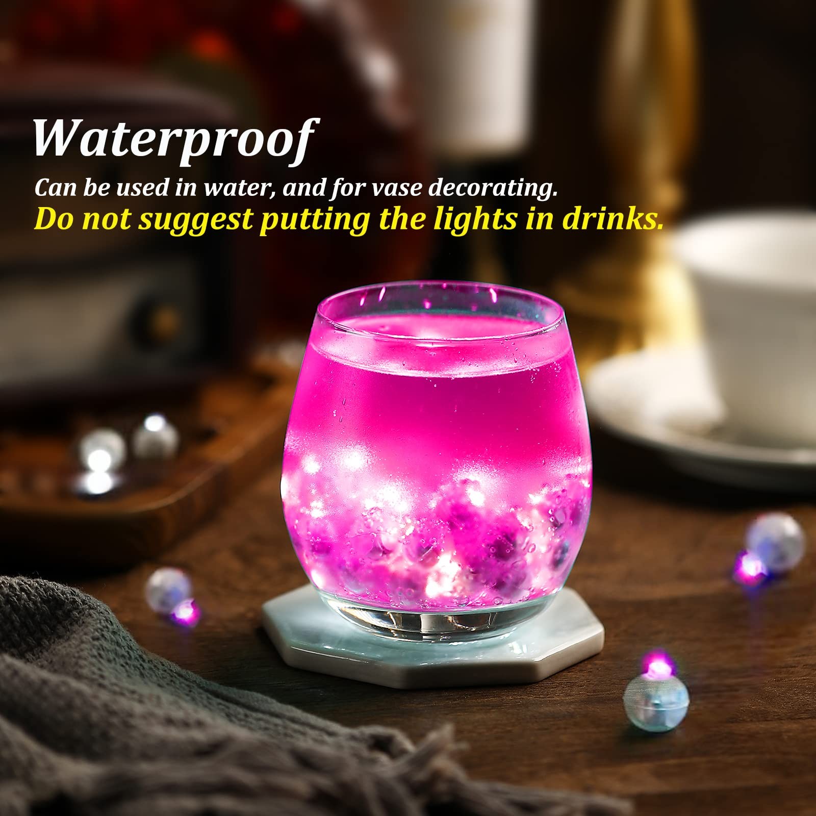 100pcs Multicolor LED Balloon Lights Round Mini Tiny Flash Led Light for Balloon