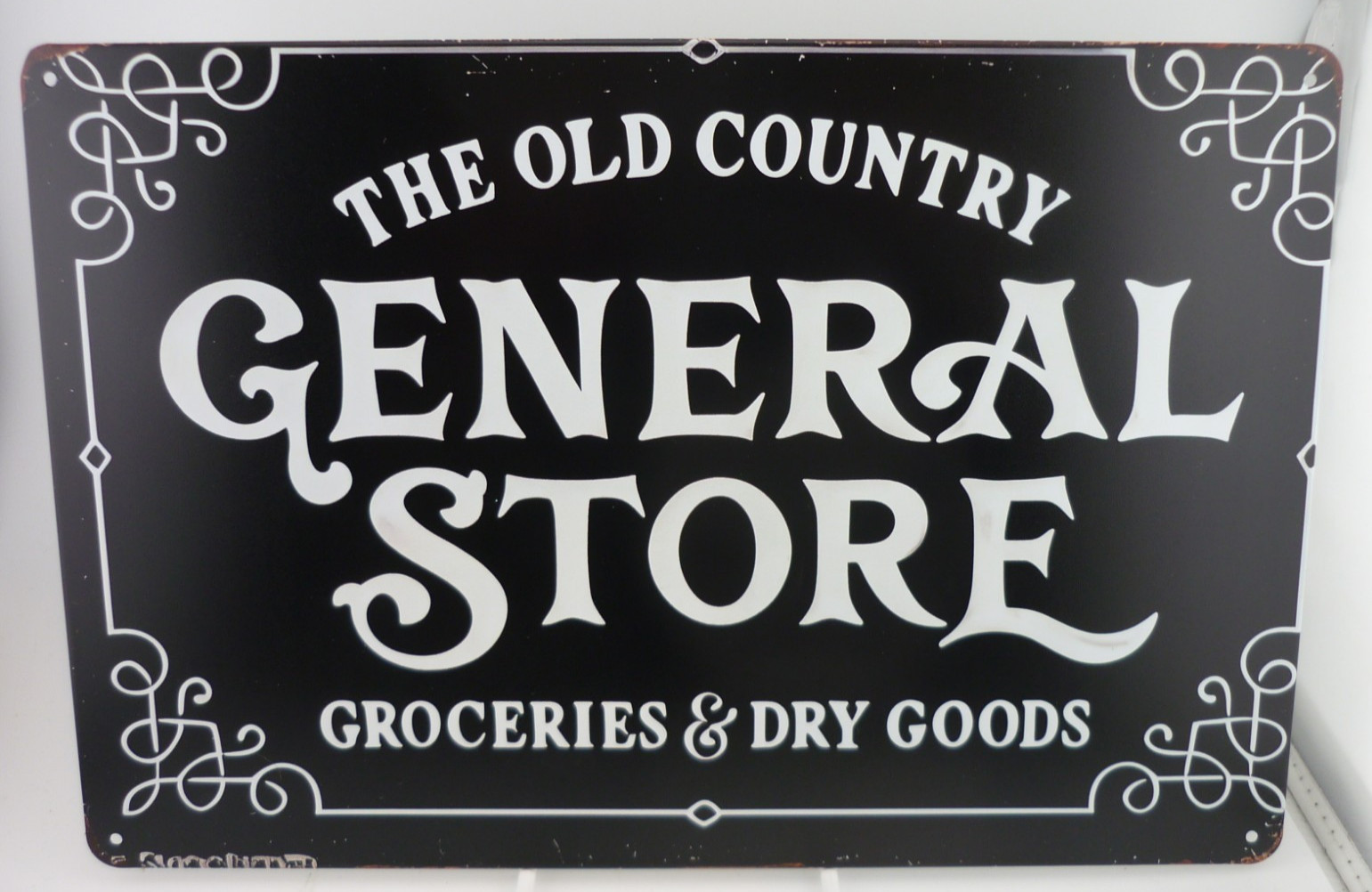 Old Country General Store Metal Sign Farmhouse Mercantile Grocery Decor 12×8