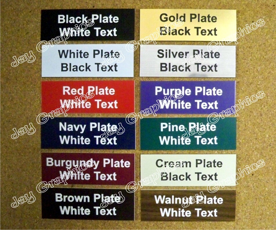 Custom Engraved 1×3 Tag + Adhesive | Sports Football Baseball Memorial Pets Name