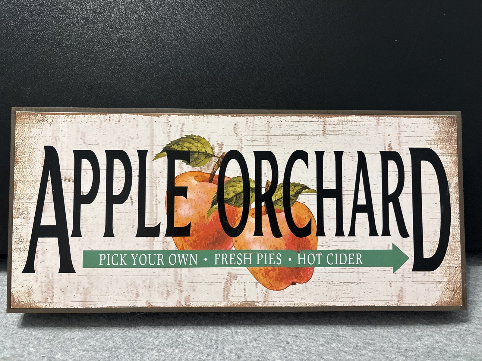 Fall Decor Plaque/Sign 15 3/4”x3/4”x7
